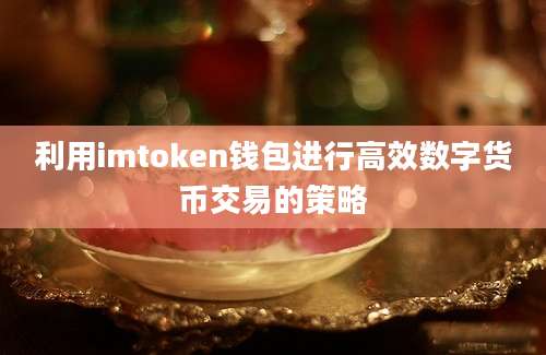 利用imtoken钱包进行高效数字货币交易的策略