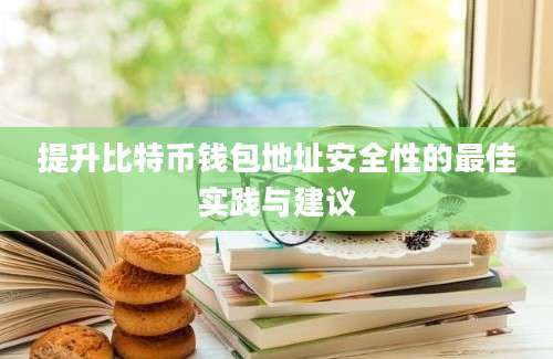 提升比特币钱包地址安全性的最佳实践与建议