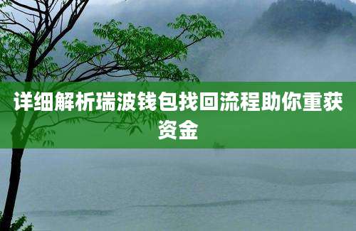 详细解析瑞波钱包找回流程助你重获资金