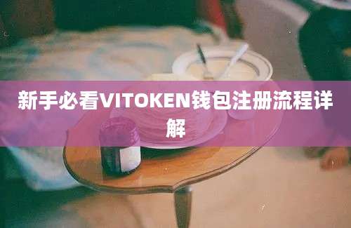 新手必看VITOKEN钱包注册流程详解