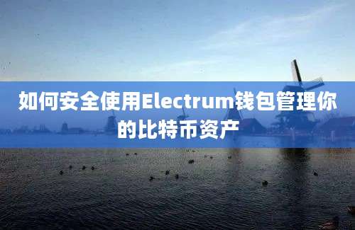 如何安全使用Electrum钱包管理你的比特币资产