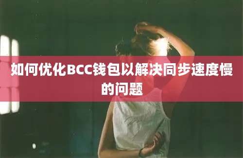 如何优化BCC钱包以解决同步速度慢的问题