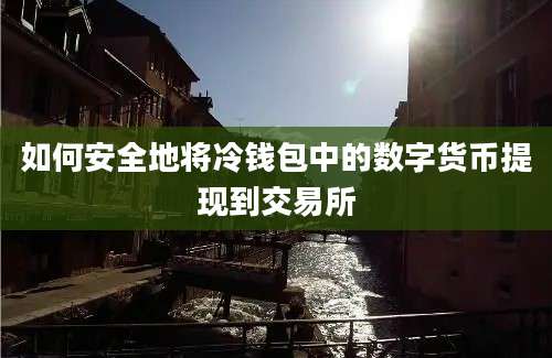 如何安全地将冷钱包中的数字货币提现到交易所