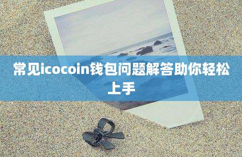 常见icocoin钱包问题解答助你轻松上手