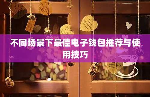 不同场景下最佳电子钱包推荐与使用技巧