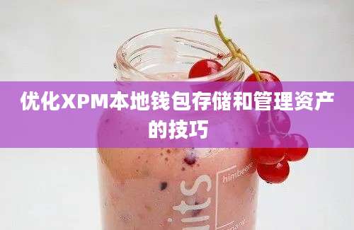 优化XPM本地钱包存储和管理资产的技巧