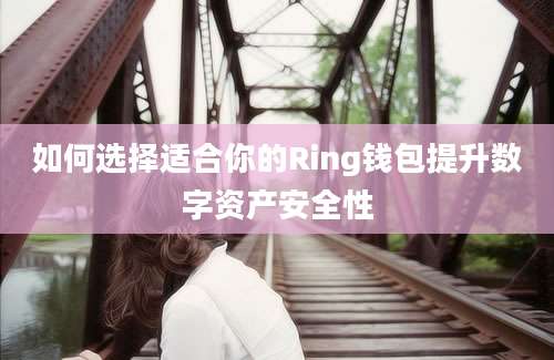 如何选择适合你的Ring钱包提升数字资产安全性