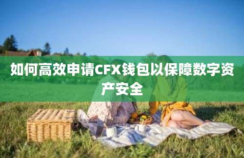 如何高效申请CFX钱包以保障数字资产安全