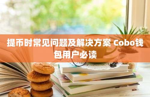 提币时常见问题及解决方案 Cobo钱包用户必读