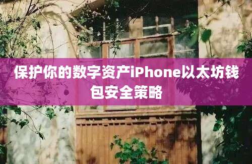 保护你的数字资产iPhone以太坊钱包安全策略